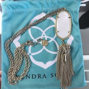 Marble White Rayne Kendra Scott Necklace